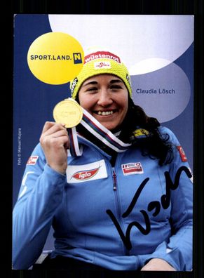 Claudia Lösch Original Signiert Paralympische Spiele + A 239630