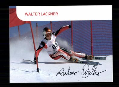 Walter Lackner Original Signiert Paralympische Spiele + A 239640