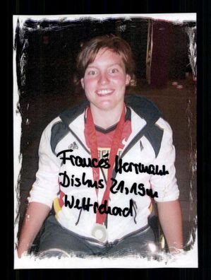 Frances Herrmann Foto Original Signiert Paralympische Spiele + A 239667