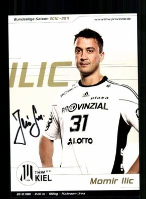 Momir Ilic Autogrammkarte THW Kiel 2010-11 Original Signiert + A 239909