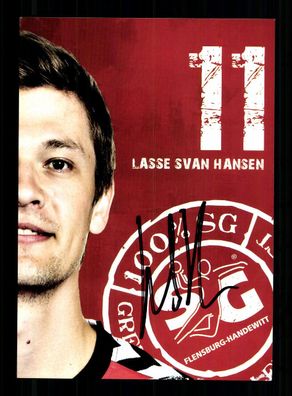 Lasse Svan Hansen SG Flensburg Handewitt 2012-13 Original Signiert + A 240192