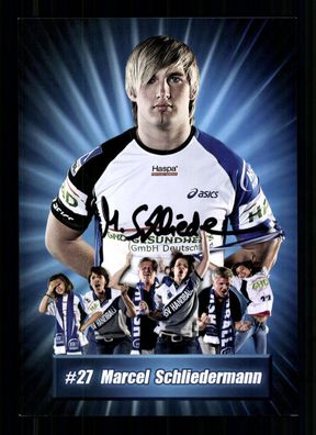 Marcel Schliedermann Hamburger SV 2009-10 Original Signiert Handball + A 240254