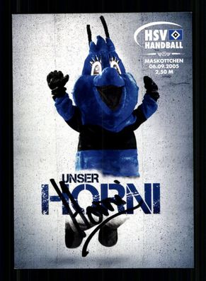 Horni Hamburger SV 2011-12 Original Signiert Handball + A 240267