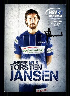 Torsten Jansen Hamburger SV 2011-12 Original Signiert Handball + A 240275