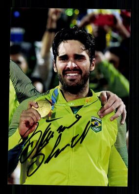 Bruno Oscar Schmidt Foto Original Signiert Beachvolleyball + A 239389