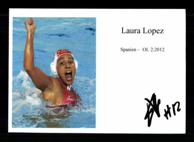 Laura Foto Original Signiert Wasserball + A 239450