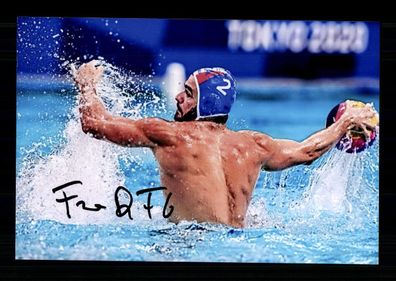 Francesco Di Fulvio Foto Original Signiert Wasserball + A 239464