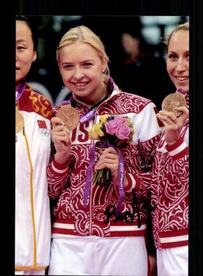 Nina Vislova Foto Original Signiert Badminton + A 239525
