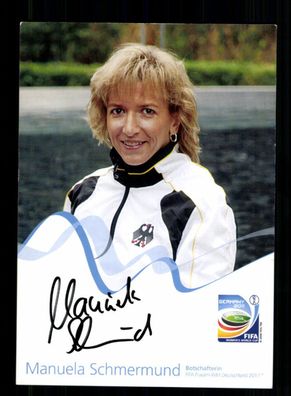 Manuela Schmermund Original Signiert Paralympische Spiele + A 239628