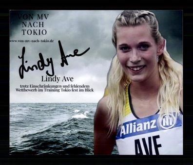 Lindy Ave Foto Original Signiert Paralympische Spiele + A 239657