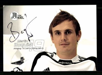 Martin Boquist Autogrammkarte THW Kiel Original Signiert + A 239815