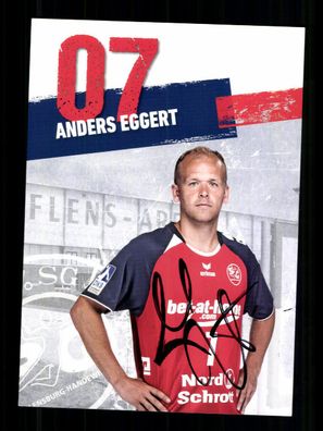 Anders Eggert SG Flensburg Handewitt 2013-14 Original Signiert + A 240186