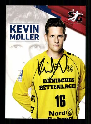 Kevin Möller SG Flensburg Handewitt 2014-15 Original Signiert + A 240226