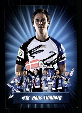 Hans Lindberg Hamburger SV 2009-10 Original Signiert Handball + A 240248