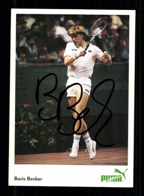 Boris Becker Autogrammkarte Original Signiert Tennis + A 240322