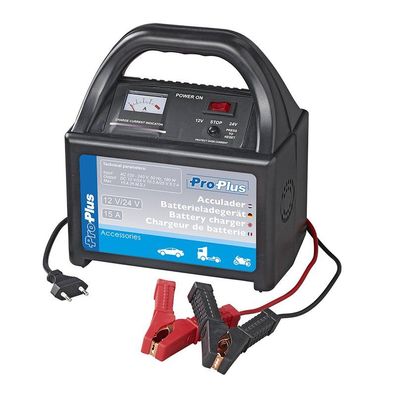 Batterieladegerät 12V/24V 15Amp