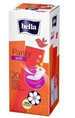 Bella Panty Soft Deo Fresh Intimbereich-Einlagen - 20 Stk