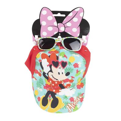 Minnie Mouse Kinder Cap – Stylische Polyester-Kappe mit passender Brille