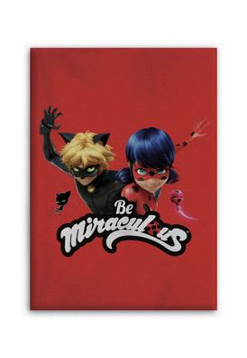 Miraculous Ladybug Kuscheldecke – Weiche Fleecedecke für Kinder, 140 x 100 cm