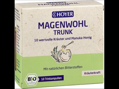 HOYER Magenwohl-Trunk Trinkampullen 100ml