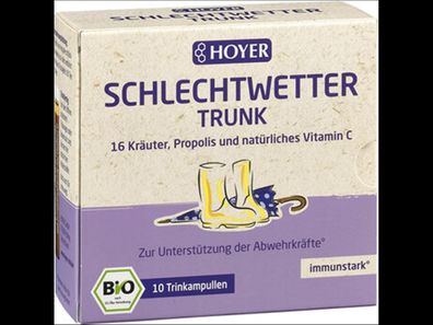 HOYER Schlechtwetter-Trunk Trinkampullen 100ml