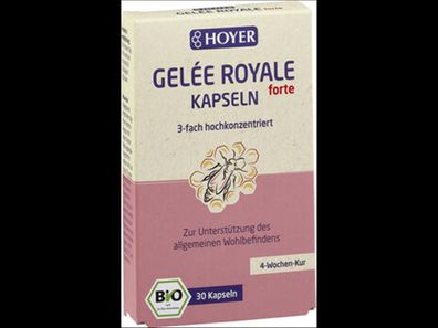 HOYER Gelée Royale Kapseln forte 12,2g