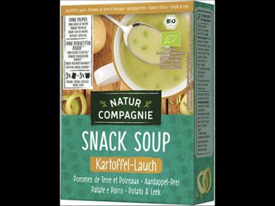 Natur Compagnie Snack Soup Kartoffel-Lauch 3x20g