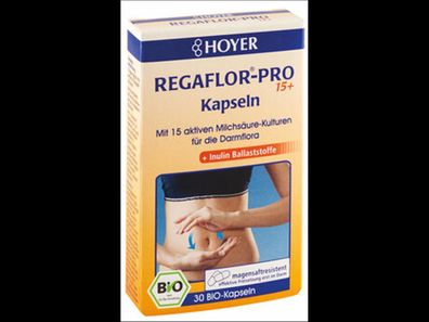 HOYER Regaflor-pro Kapseln Bio 12g