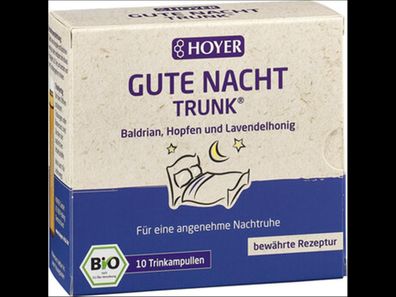 HOYER Gute Nacht-Trunk Trinkampullen 100ml