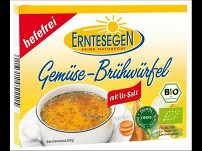 Erntesegen Gemüse-Brühwürfel hefefrei 66g