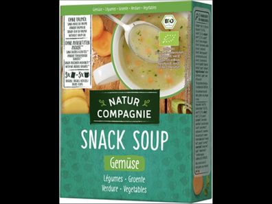 Natur Compagnie Snack Soup Gemüse 3x18g