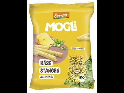 Mogli Käse Stangen aus Dinkel 75g