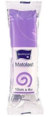 Matolast Elastische Bandage, 4m x 10cm, 1 Stück, TZMO