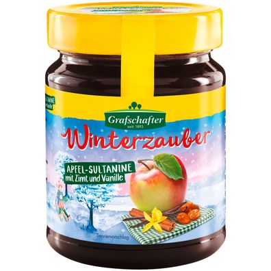 Grafschafter Winterzauber Apfel Sultanine mit Zimt und Vanille 320g