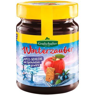 Grafschafter Winterzauber Apfel Schlehe mit Spekulatiusgewürz 320g