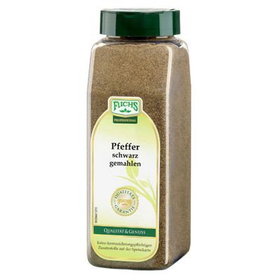 Fuchs Professional Pfeffer schwarz gemahlen fruchtig schärfe 550g