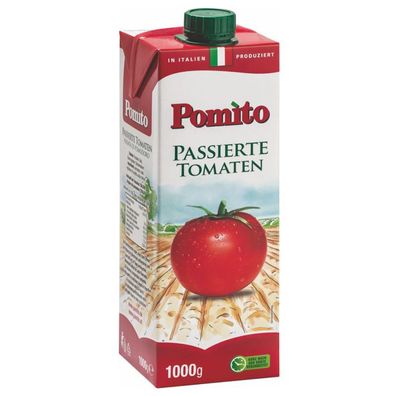 Pomito passierte Tomaten aus frischen italienischen Tomaten 1000g
