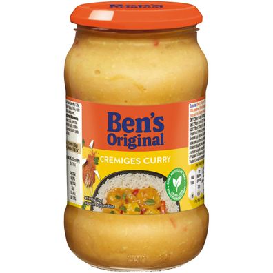 Bens Original Sauce cremiges Curry mit feiner Kokosnuss 400g