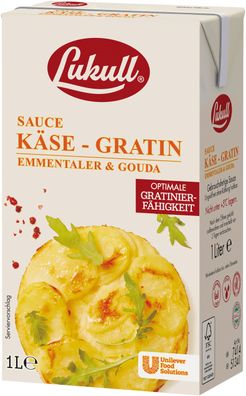 Lukull Käse Gratin Sauce