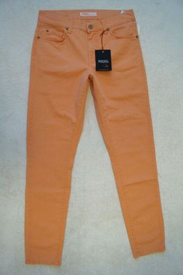 ANGELS Skinny Jeans Damen Gr.36 Regular Stretch prirsich-orange UVP: 79,95 € NEU