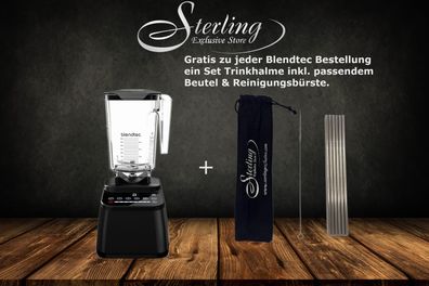 Blendtec Designer 650 in versch. Farben + Geschenk, Farbe-silber metallic