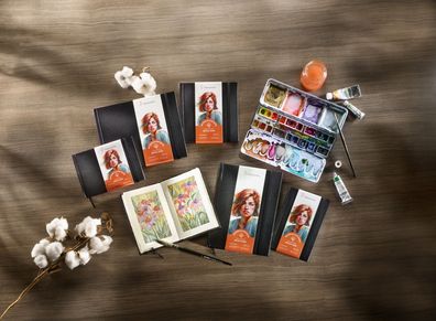 Hahnemühle Watercolour Book Deckle Edge 250 g/m²