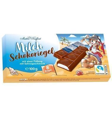 Maitre Truffout Milchschokolade Pralinen mit Milchfüllung 100 g