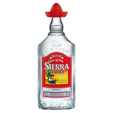 Sierra Tequila Silver Elaborado De agave Azul aus Mexiko 700ml