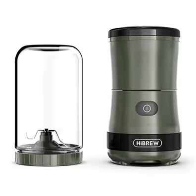 Fruchtmischer Entsafter HiBREW G2 3in1 Kaffeemühle mit 2000mAh Doppeltasse