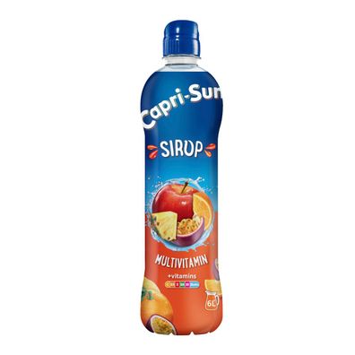 Capri Sun Sirup Multivitamin mit Vitamine und Fruchtgeschmack 600ml
