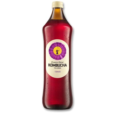 Carpe Diem Kombucha Teegetränk Classic mit Kräutertee 500ml