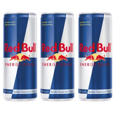 Red Bull Energy Drink koffeinhaltiges Erfrischungsgetränk 250ml 3erPack