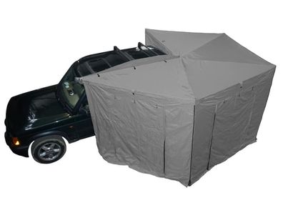 Prime Tech Prime Wing 270° Markise + Seitenteile, Fahrerseite grau - auch für