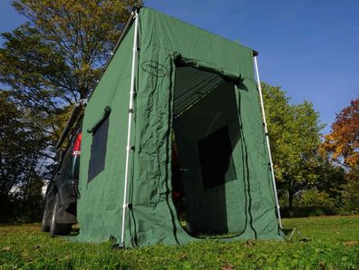 Prime Tech Seitenwände zur Fahrzeug-Markise 150x200x210 cm (grün)